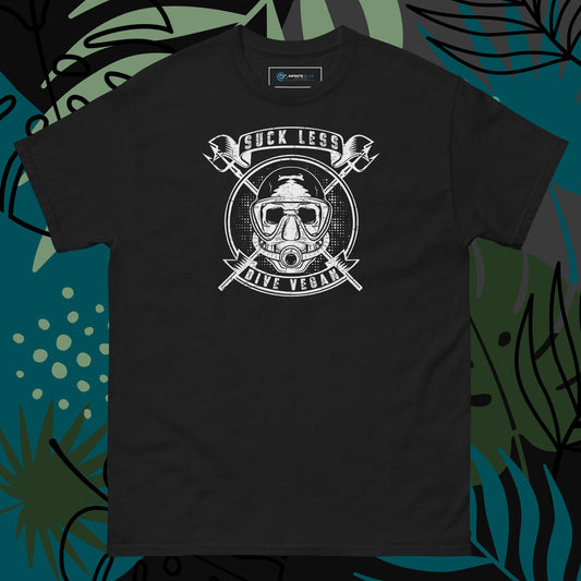 Suck Less, Dive Vegan. (M)