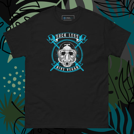 Suck Less, Dive Vegan. (M)
