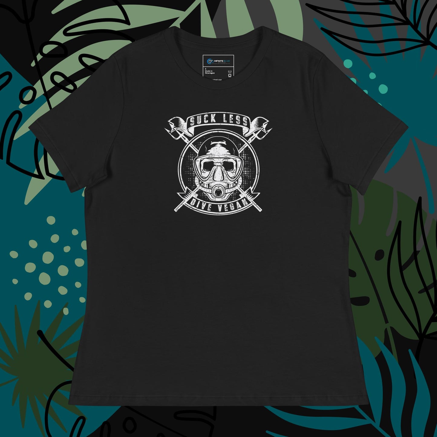 Suck Less. Dive Vegan. (W)